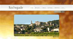 Desktop Screenshot of mairie-rochegude.fr