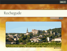 Tablet Screenshot of mairie-rochegude.fr